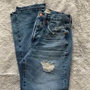 Madewell Classic Straight Jeans